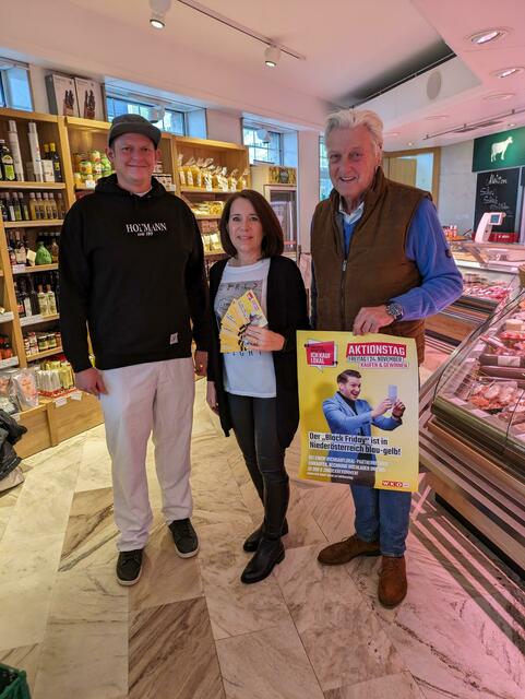 Thomas Hofmann, FIW-Bezirksvorsitzende Bettina Heinzl und Bezirksstellenobmann Alfred Babinsky | Foto: Julius Gelles