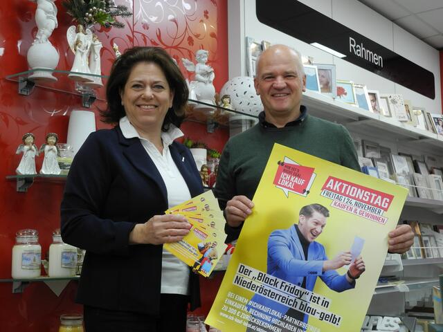 Bezirksstellenobfrau Doris Schreiber und Geschäftsführer Günter Fürnkranz. | Foto: Bezirksstellenleiter Andreas Krenn