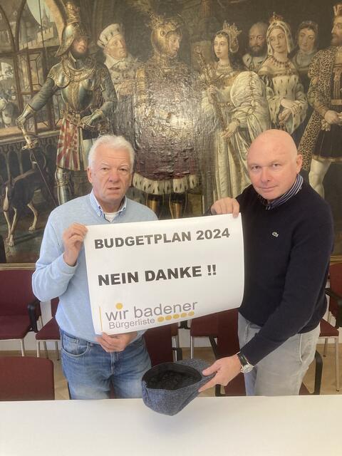 Jowi Trenner und Peter Koczan lehnen den Budgetplan 2024, der am 21. November im Gemeinderat beschlossen wird, ab. | Foto: privat