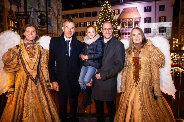 Georg Willi, Emilia und Mario Gerber in Begleitung | Foto: BezirksBlätter