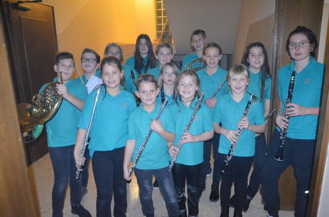 Das Jugendblasorchers der TK