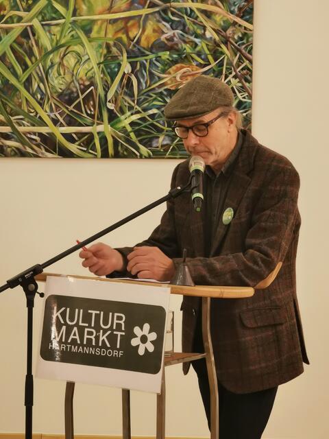 Langzeitobmann KulturMarkt Hartmannsdorf Werner Sonnleitner | Foto: Hermine Arnold