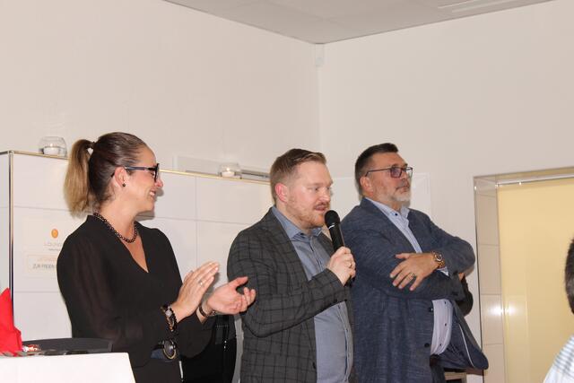 Diana Weiss, Michael Benninger und Günter Benninger. | Foto: BRS