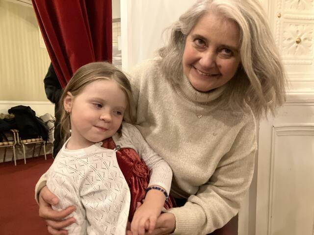 Christa Ertl mit Enkerl Nicole