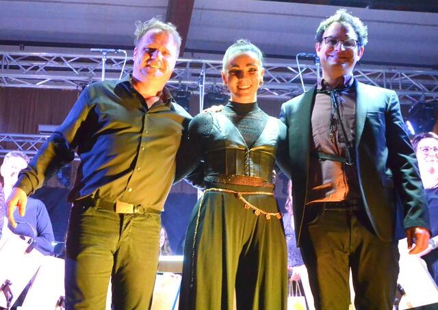 Gerald Schwager, Nikita Mataln und Hans-Peter Steiner