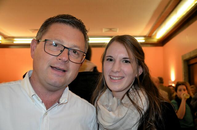 Hellmuth Koch mit Melanie Grasser