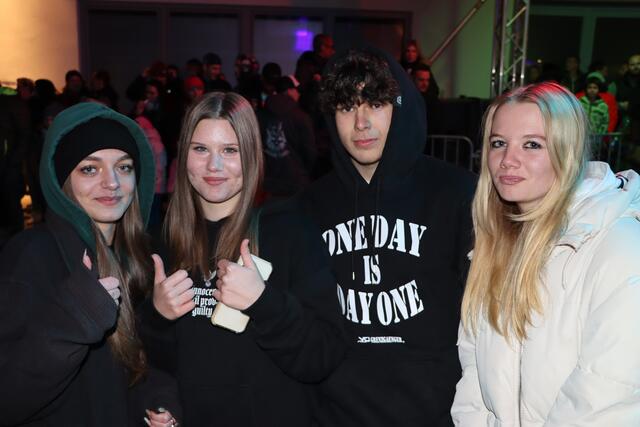 Natalie Gruber, Leonie Mocharko, Julian Krajger und Elen Pesiak