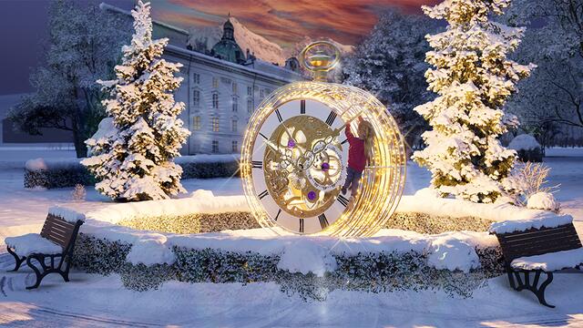 Bereits zum vierten Mal und dennoch alles neu: LUMAGICA INNSBRUCK geht per 18. November 2023 im historischen Hofgarten Innsbruck an den Start und nimmt seine Gäste mit auf „eine Reise durch die Zeit“. | Foto: MK Illumination
