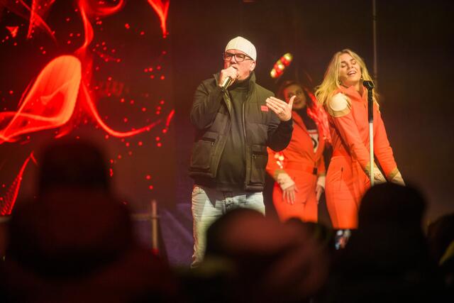 Der Star des Abends: DJ Ötz wusste seine Fans zu begeistern. | Foto: TVB Naturparkregion Reutte/Robert Eder