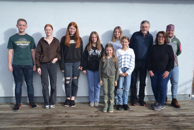 Die Erleichterung ist groß, denn den Theorieteil haben die jungen Talente des Blasmusikverbandes Leoben bereits geschafft.  | Foto: Blasmusikverband Leoben