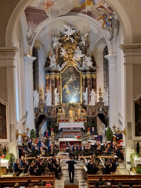Gut besucht war das Kirchenkonzert in Steinach. | Foto: Lorenzatto