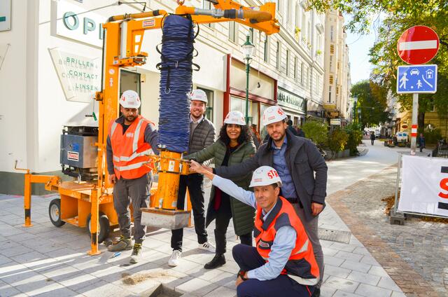 Die Umgestaltung der Servitengasse ist abgeschlossen.  | Foto: BV9