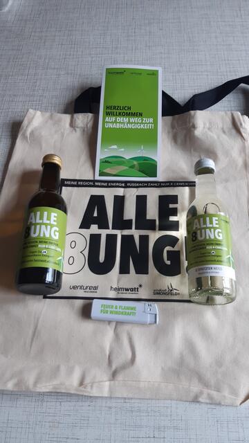 Alkohol und Feuerzeug für eine Gesunde Gemeinde. | Foto: Friedrich Doppelmair