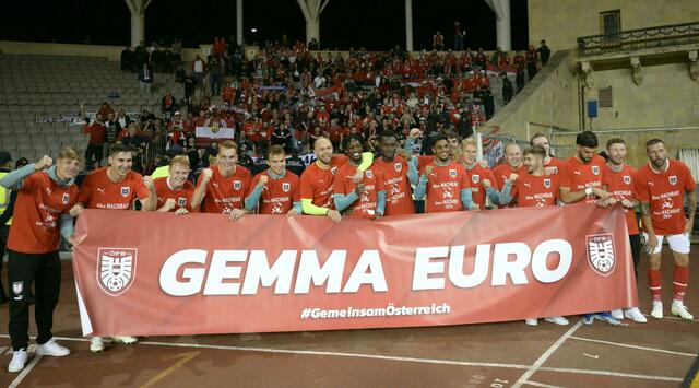 Am 2. Dezember erfahren die ÖFB-Spieler, auf welche Gegner sie bei der EM 2024 treffen werden. | Foto:  ROBERT JAEGER / APA / picturedesk.com
