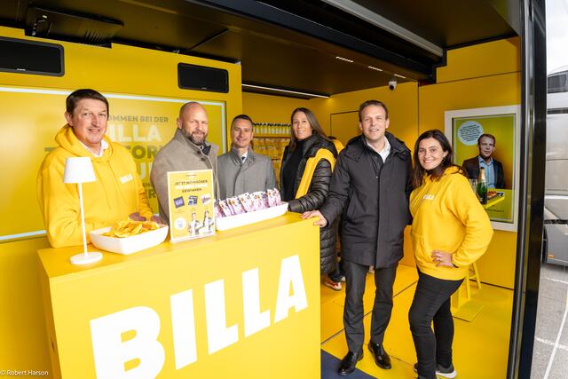 Am 18. November stoppte der Lehrlingstruck in Eisenstadt.  | Foto: BILLA / Robert Harson