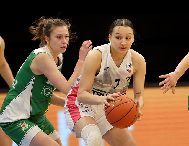 Im Grazer Derby fordert ein junges UBSC-DBBC Team die Favoritinnen von UBI.  | Foto: GEPA