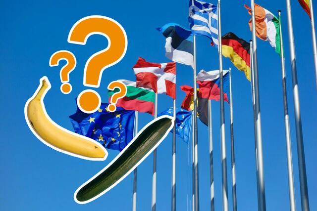 Von blöden Gurken und Bananenbeschlüssen lässt sich im Verordnungskatalog der Europäischen Union so einiges finden. | Foto: Antoine Schibler, Unsplash, Neusser