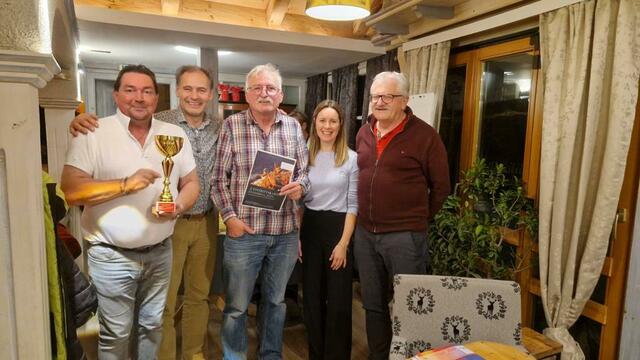 Robert Grubner, Kurt Gruber, Peter Bichler,Romana Renz, Helmut Sturmlechner | Foto: Romana Renz
