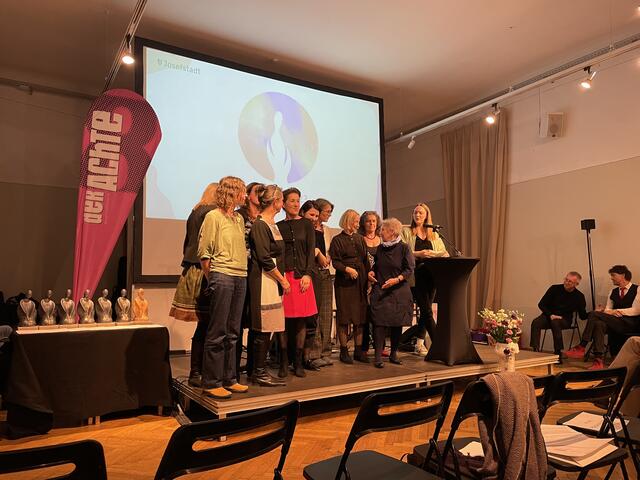 Die Jurorinnen des Frauenpreises.  | Foto: Miriam Al Kafur
