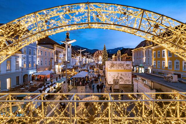 Bis 23. Dezember hat der Leobener Christkindlmarkt geöffnet. | Foto: Freisinger