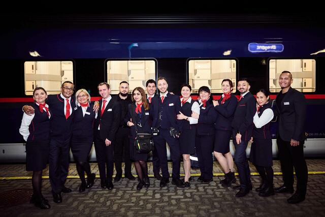 Die Crew an Bord des Zuges sorgte für einen reibungslosen Ablauf. | Foto: ÖBB/Marek Knopp
