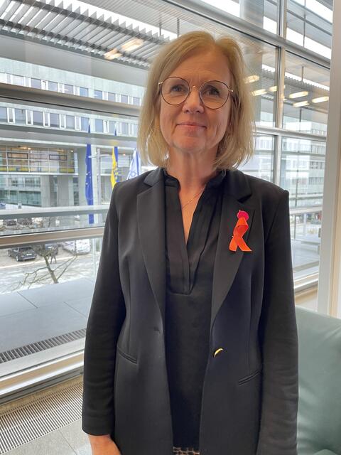 Spricht sich gegen Gewalt an Frauen aus, Edith Kollermann, NEOS | Foto: meinbezirk.at