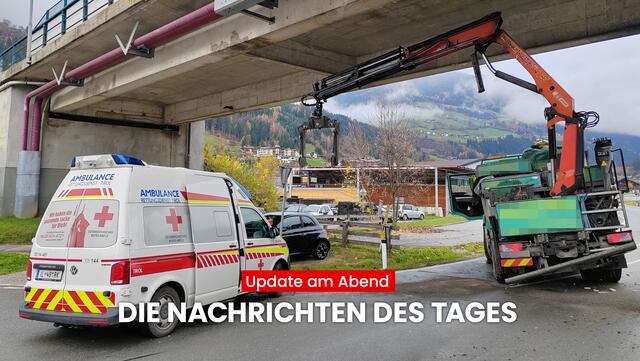 Mit dem Bezirksblätter "Update am Abend" erfährst du, was heute in Tirol los war. Das sind die wichtigsten Nachrichten aus Tirol. | Foto: BezirksBlätter Tirol / ZOOM.TIROL