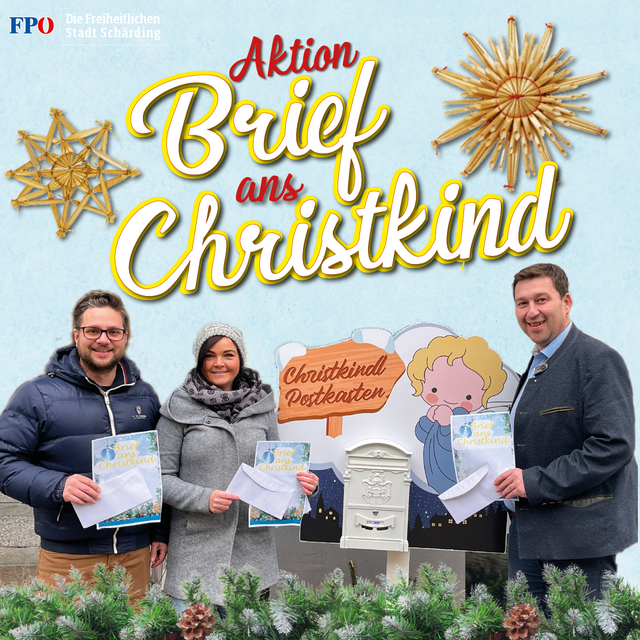 Achim Sedelmaier, Johanna Weidenholzer Sedelmaier und Vizebürgermeister Stefan Schneebauer freuen sich darauf, Strahlen in Kinderaugen zu zaubern. | Foto: FPÖ Sd