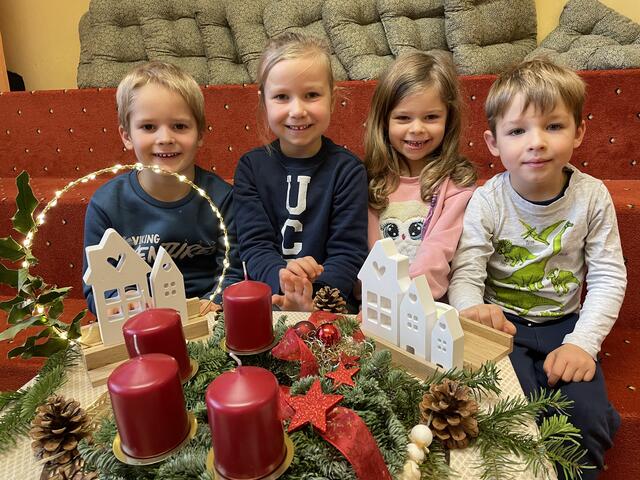 Die Mädchen und Buben in der Blumengruppe im Antoniuskindergarten freuen sich auf die aufregende Adventzeit. | Foto: MeinBezirk.at