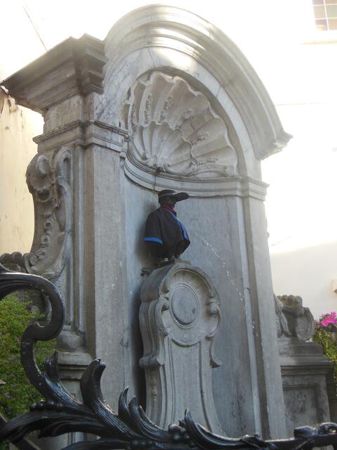 Der berühmte Manneken-Pis in Brüssel | Foto: Alexandra Goll