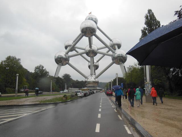 Atomium: Es wurde für die Weltausstellung 1958 erbaut. | Foto: Alexandra Goll