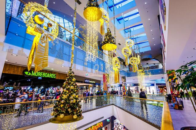 Die Grazer Kaufhäuser erstrahlen und funkeln in weihnachtlichem Glanz | Foto: Citypark