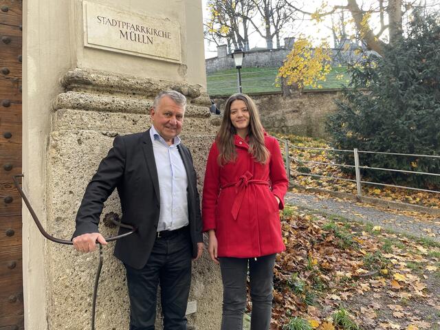 Vor allem im Herbst und Winter steigen die Anfragen bei dem Projekt "Armut teilen", wie Susanne Filz und Thomas Neureiter wissen.  | Foto: Lisa Gold