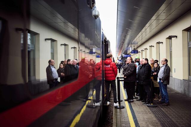 Der Besucherandrang in St. Pölten war groß. | Foto: ÖBB/Marek Knopp