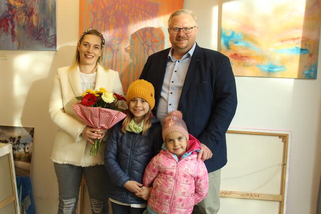 Michael Göschelbauer gratulierte zur Eröffnung. | Foto: Altlengbach