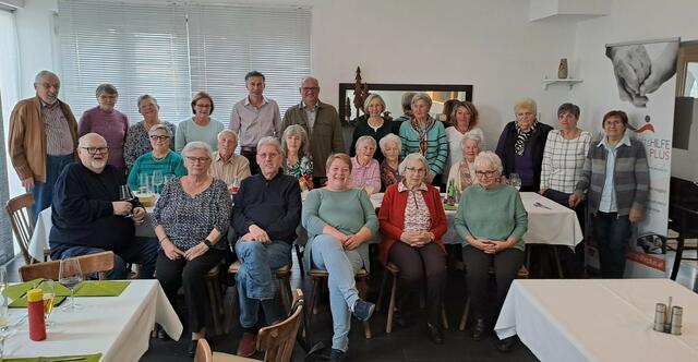 25 Personen folgten der Einladung von Nachbarschaftshilfe Plus zum "Mahlzeit-Miteinander" in Tadten. | Foto: Nachbarschaftshilfe Plus