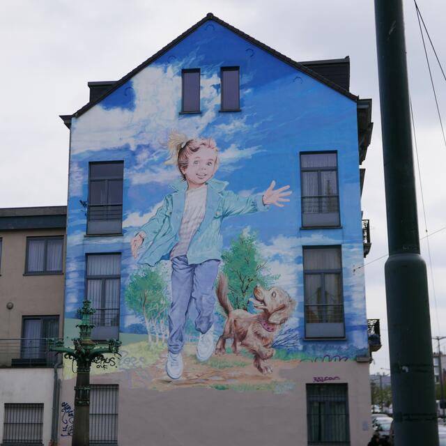 Graffities in Brüssel. | Foto: privat