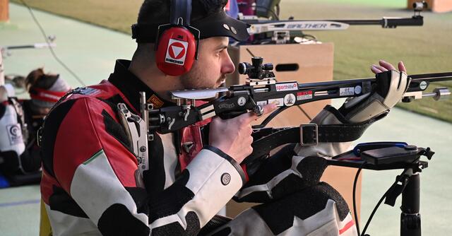 Andreas Thum konnte in Doha beim diesjährigen Weltcupfinale mit dem Kleinkalibergewehr aufzeigen und Rang neun im 3x20 Dreistellungskampf erzielen.  | Foto: ÖSB