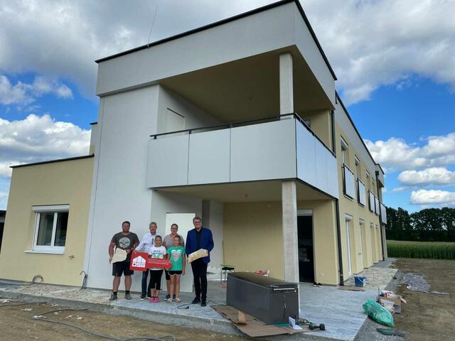 Die vier Wohnungen waren sehr bald vergeben. | Foto: Gemeinde Heiligenbrunn