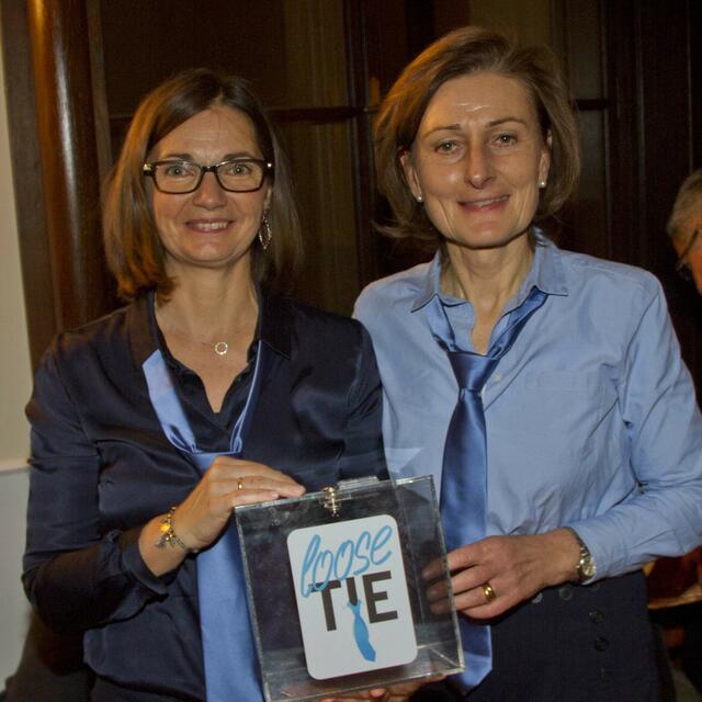 Maria Zachs und Andrea Konrath sammelten für die Krebshilfe Burgenland. | Foto: Peter Seper