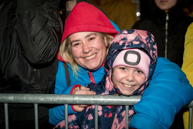 Hatten nur ein bisschen Angst: Carmen und Aileen (8) aus Klagenfurt.