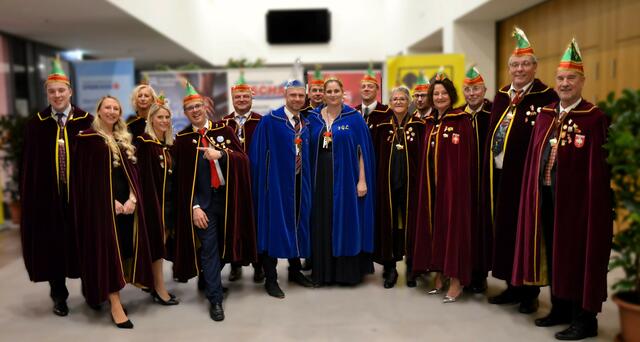 Die "Straußgala 2023" der Faschingsgilde Leoben im Life-Congress. | Foto: WAFO