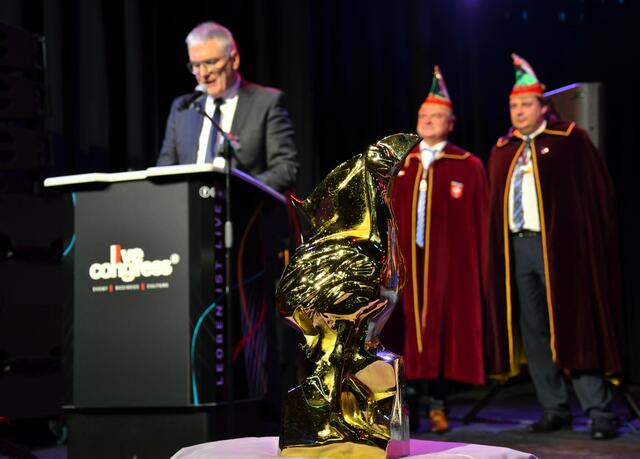 Die "Straußgala 2023" der Faschingsgilde Leoben im Life-Congress. | Foto: WAFO