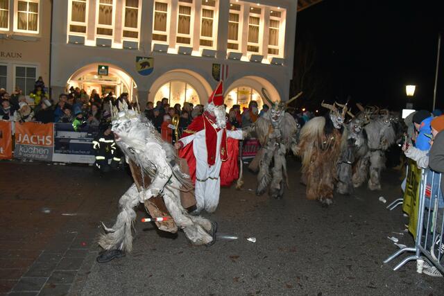 Die sechsten Auflage des „Krampus-Spektakel“ der Krippenstoana Bergteifön war ein voller Erfolg.  | Foto: Wilfried Fischer