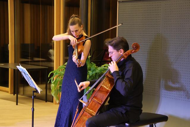 Perfektes Zusammenspiel: Esther Hoppe, Christian Poltéra.