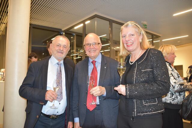 Reinhold Spörk, Johann Sauer, Brigitte Spörk. | Foto: Preineder