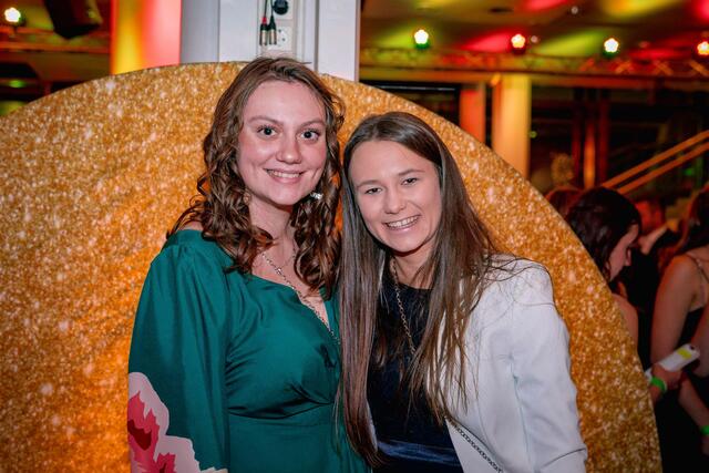 Lisa-Marie und Schlagerstar Melanie genossen den Ballabend.