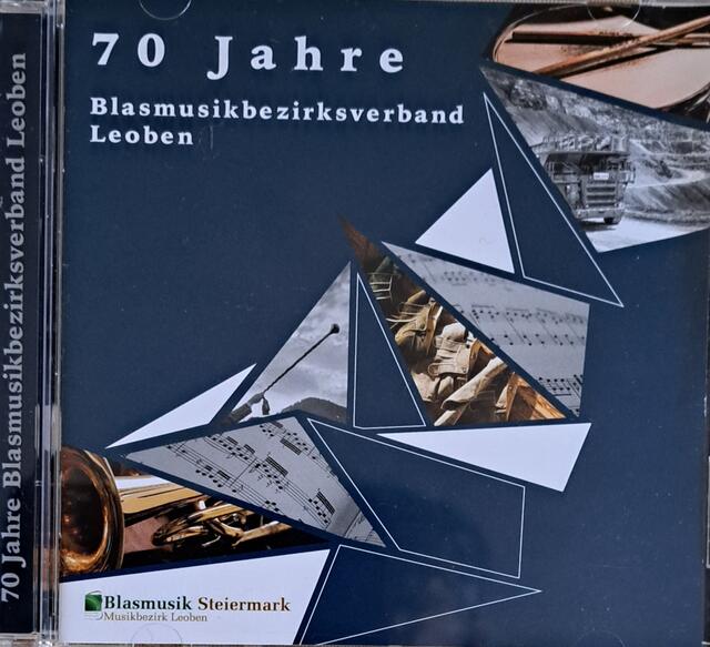 Die erste gemeinsame CD von 17 Musikvereinen des Blasmusikbezirksverbandes Leoben anlässlich des 70-Jahre-Jubiläums | Foto: privat