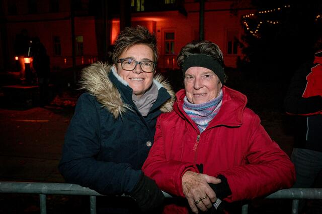 Alle Jahre mit dabei: Martina und Christine aus Klagenfurt.