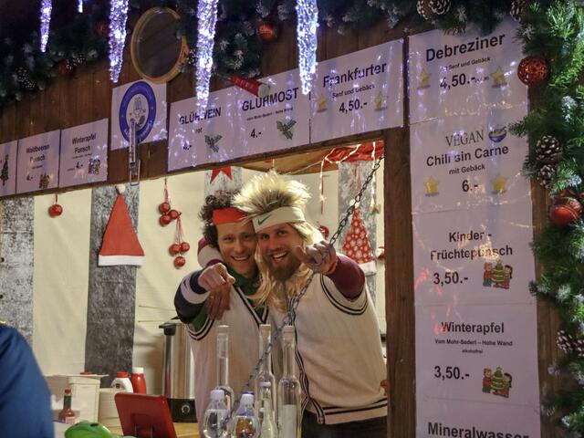 Marcus und Alex von UTC Bad Sauerbrunn (Tennisverein) | Foto: Alejandra Ortiz